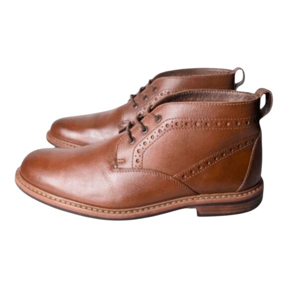 BOSTONIAN Melshire Plain Toe Lace-Up Chukka Boot Size 10M